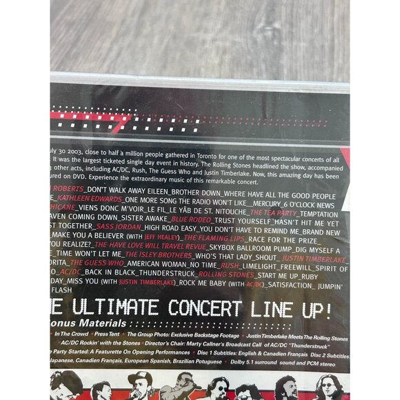 Toronto Rocks Concert Gig The Rolling Stones Justin Timberlake DVD 2004 - Picture 3 of 7
